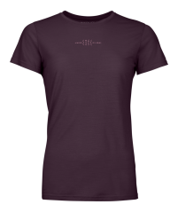 150 Cool Climb Local T-shirt Women's - fialová - Dark Wild Berry