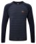 Mountain Equipment Redline LS Tee pánské triko | Cosmos stripe/Cosmo | S
