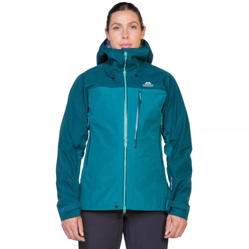 Makalu Jacket Women's - zelená - Spruce/Deep Teal - Velikost: L, Color: Spruce/Deep Teal