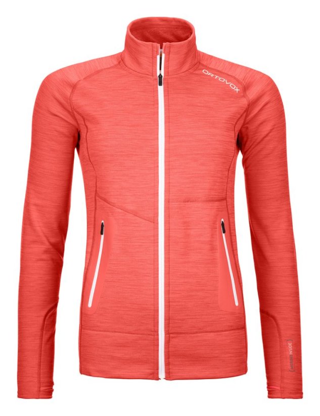Ortovox W's Fleece Light Jacket dámská mikina |Coral Blend | M