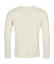 185 Merino Mtn Cutout Long Sleeve Men's - bílá - Non Dyed