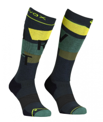 Freeride Long Socks Cozy Men's - černá - Black Steel