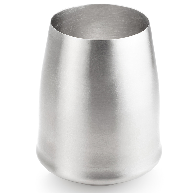 Glacier Stainless Stemless Wine Glass; 350 ml - Objem: 350 ml