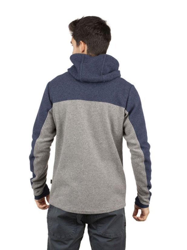 Chillaz ZERMATT GREY/BLUE MELANGE pánská bunda šedomodrá