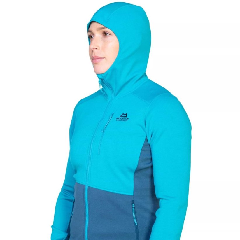 Durian Hooded Jacket Women's - zelená - Lichen/Majolica - Velikost: M, Color: Lichen/Majolica