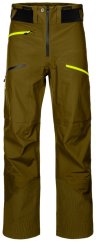 Ortovox 3L Deep Shell Pants pánské kalhoty | Green Moss | XL