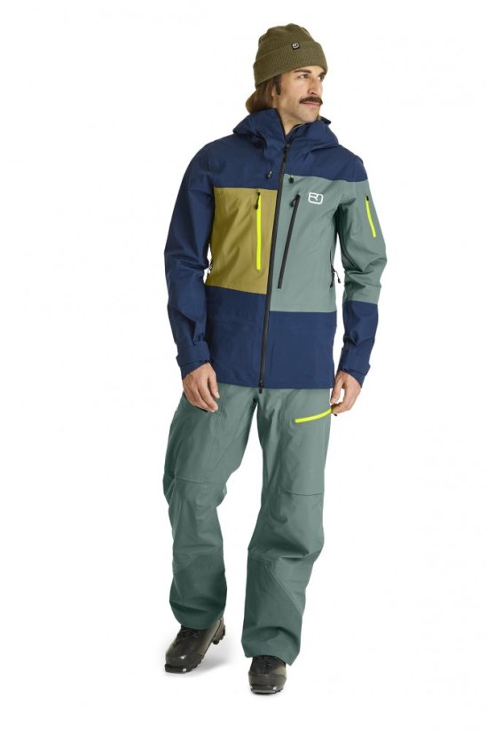 3L Deep Shell Jacket Men's - zelená - Wild Herbs