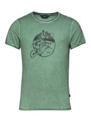 Chillaz HOMO MONS VELO GREEN WASHED pánské tričko zelené