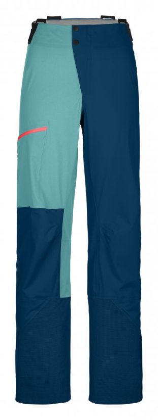 3L Ortler Pants Women's - červená - Coral