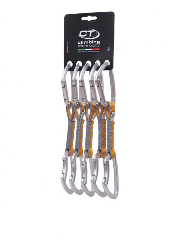 Basic Set 12 cm Nylon (NON K-lock) - pack of 5 - šedá - Silver