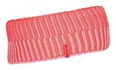 Deep Knit Headband - červená - Coral