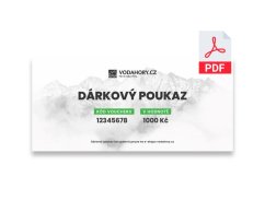 Dárkový poukaz PDF Vodahory  1000 Kč