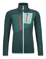 Fleece Grid Jacket Women's - zelená - Dark Pacific