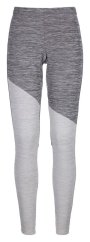 Ortovox Wmns Fleece Light Long Pants dámské spodky | Grey Blend | XS
