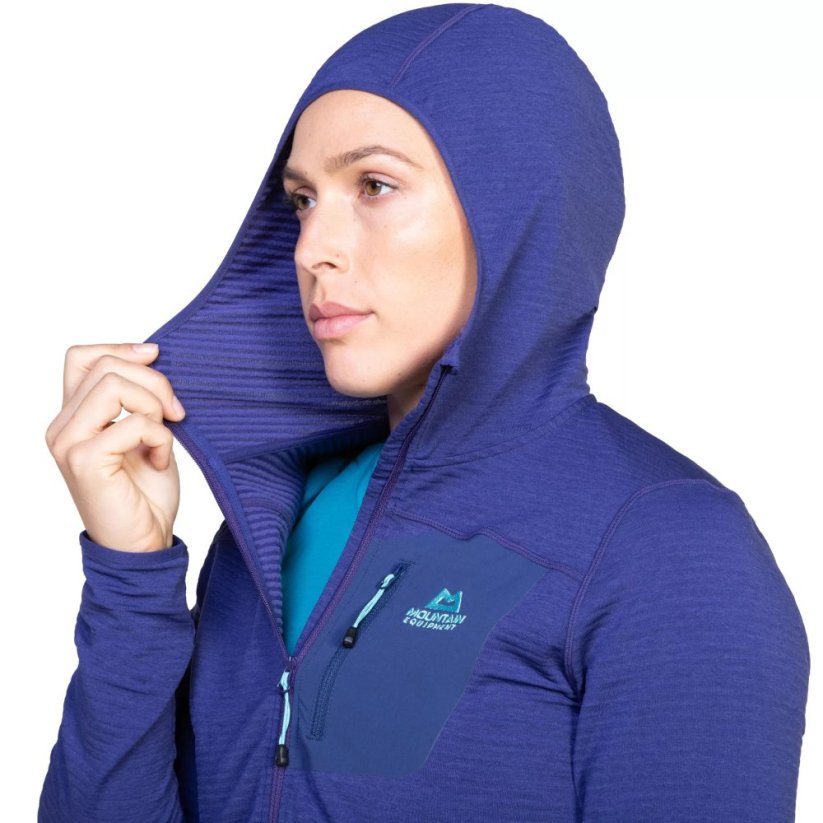 Lumiko Hooded Jacket Women's - modrá - Stellar Blue/Majolica Blue - Velikost: XS, Color: Stellar Blue/Majolica Blue