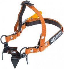 Mini crampon 4 p - oranžová - Black/Orange