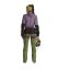 Fleece Rib Hoody Women's - zelená - Aquatic Ice