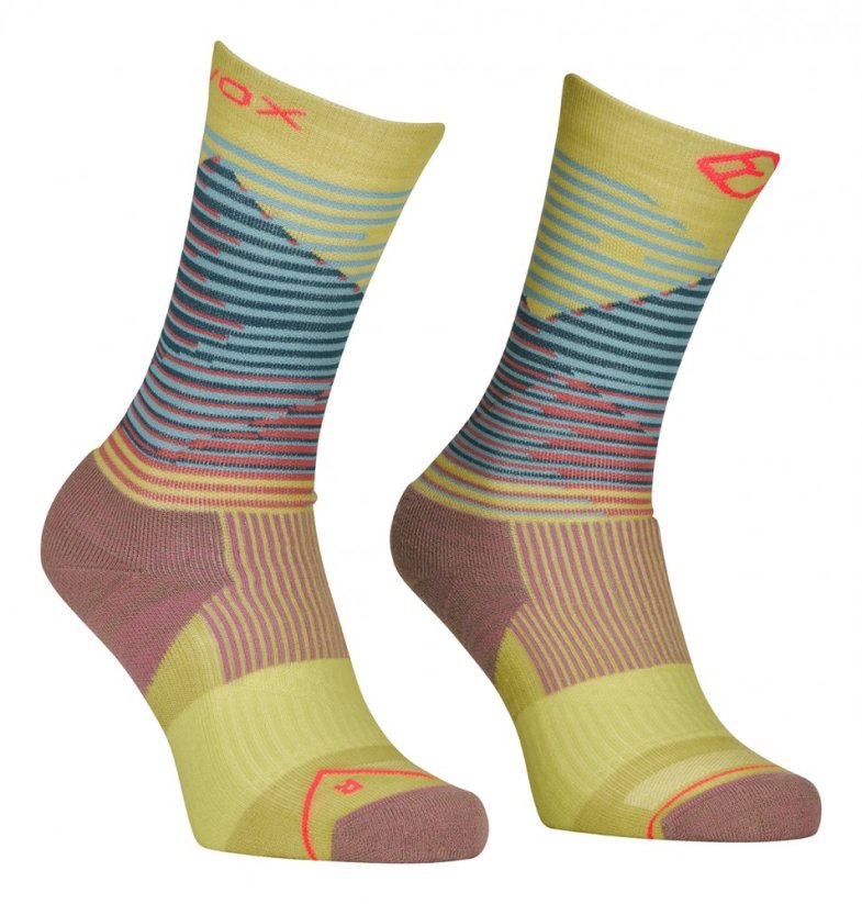 All Mountain Mid Socks Women's - červená - Winetasting