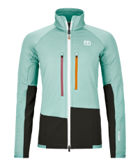 Fleece Rib Jacket Women's - zelená - Aquatic Ice