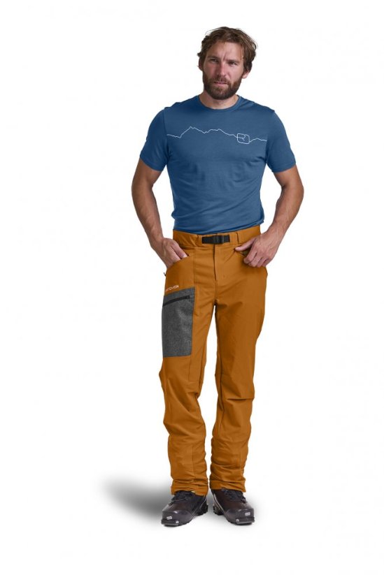 Cevedale Pants Men's - Petrol Blue - Velikost: XL