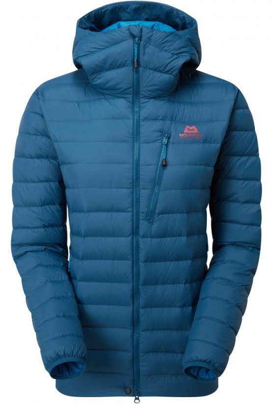Earthrise Hooded Jacket Women's - modrá - Majolica Blue