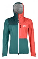 3L Ortler Jacket Women's - zelená - Pacific Green