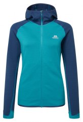 Eclipse Hooded Jacket Women's - zelená - Topaz/Medieval Blue