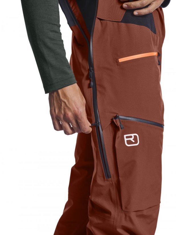 3L Deep Shell Bib Pants Men's - zelená - Green Pine