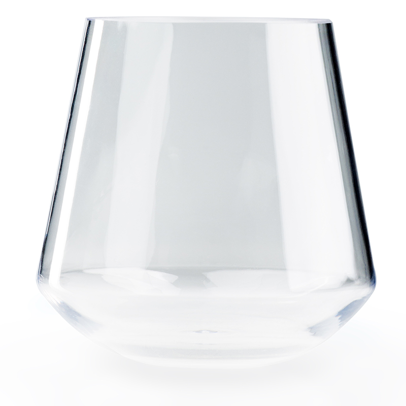 Stemless Red Wine Glass; 435 ml