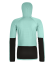 Fleece Rib Hoody Women's - zelená - Aquatic Ice