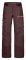 3L Ravine Shell Pants Women's - červená - Winetasting