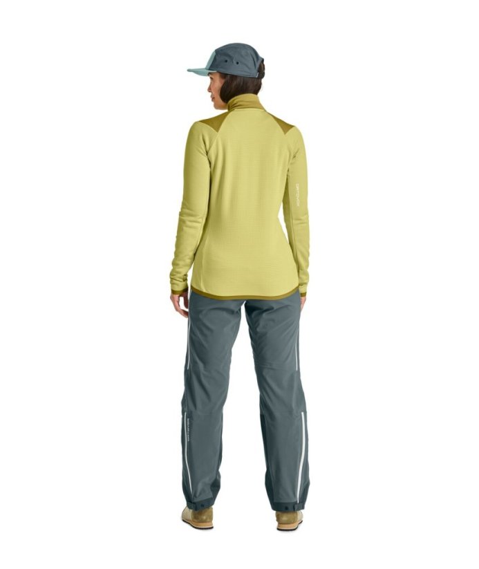Fleece Grid Jacket Women's - šedá - Dark Arctic Grey