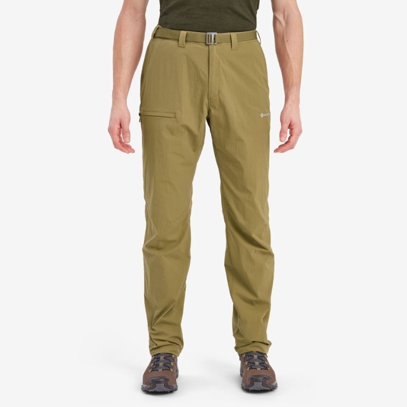 Montane TERRA LITE PANTS regular nohavice olivové - Velikost: 32/M