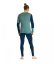 185 Rock'N'Wool Long Pants Men's - modrá - Deep Ocean