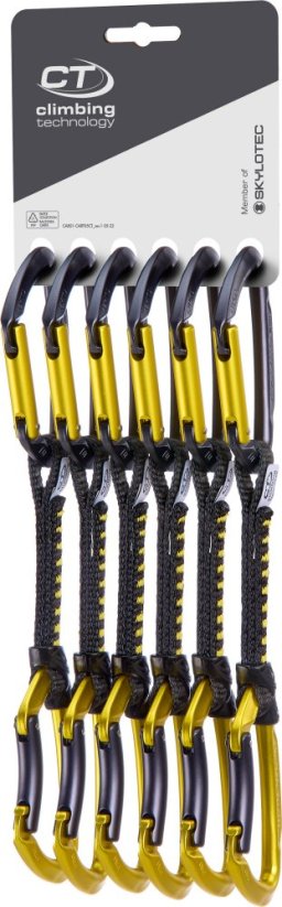 Lime Set Dyneema - pack of 6 - černá - Anthracite/Blue Electric