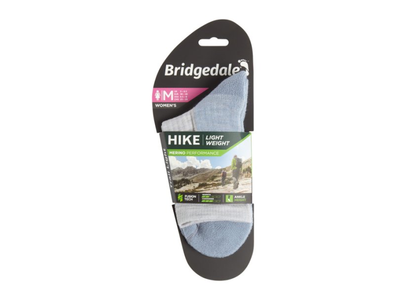 Hike LW MP 3/4 Crew Women's - grey/smoky blue/830 - Velikost: S, Varianta: grey/smoky blue/830