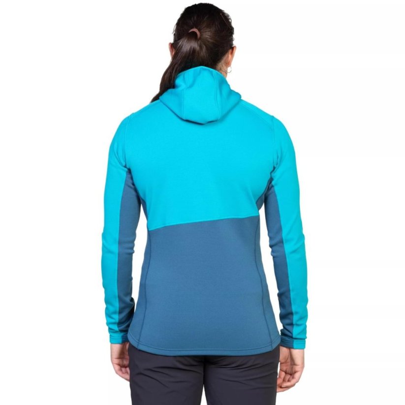 Durian Hooded Jacket Women's - zelená - Lichen/Majolica - Velikost: M, Color: Lichen/Majolica
