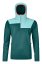 Fleece Plus Anorak Women's - zelená - Pacific Green - Velikost: M, Color: Pacific Green