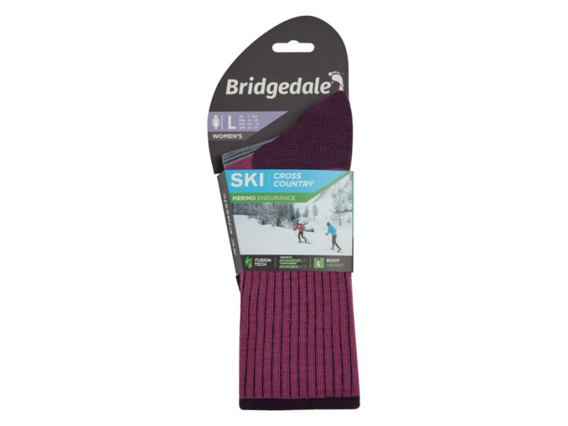 Ski Cross Country Women's - berry/plum/352 - Velikost: M, Varianta: berry/plum/352