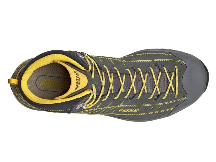 Asolo Nucleon Mid GV pánské boty | graphite/yellow | UK 8,5