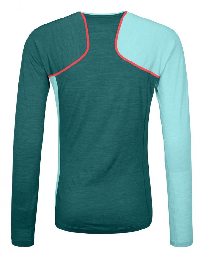 120 Cool Tec Fast Upward Long Sleeve Women's - šedá - Arctic Grey