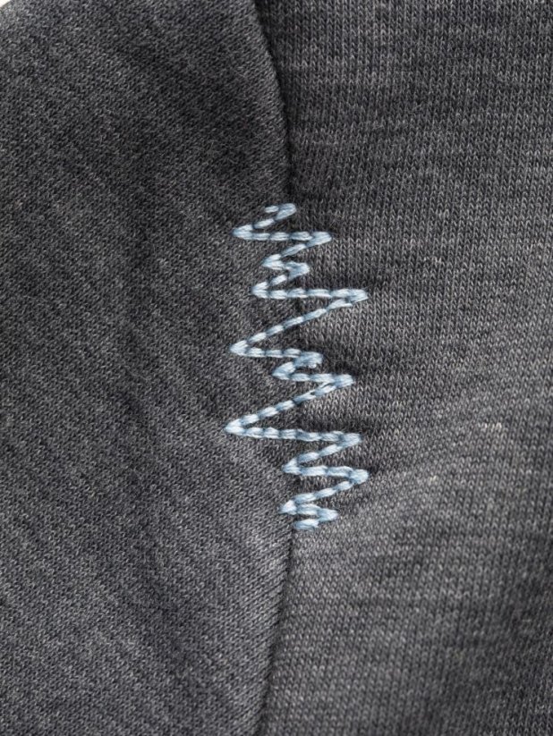 Chillaz WALCHSEE-BLUE MELANGE/LIGHT GREY MELANGE dámská mikina modrošedá | M