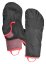 Fleece Grid Cover Glove Women's - červená - Mountain Rose - Velikost: L, Color: Mountain Rose