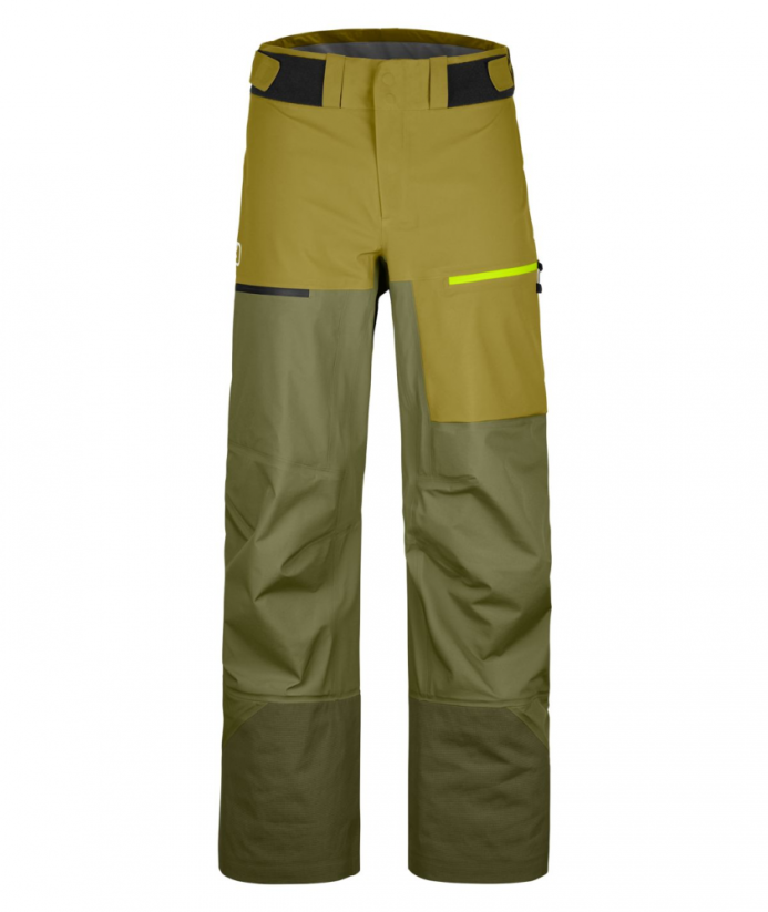 3L Ravine Shell Pants Men's - zelená - Wild Herbs - Velikost: M, Color: Wild Herbs