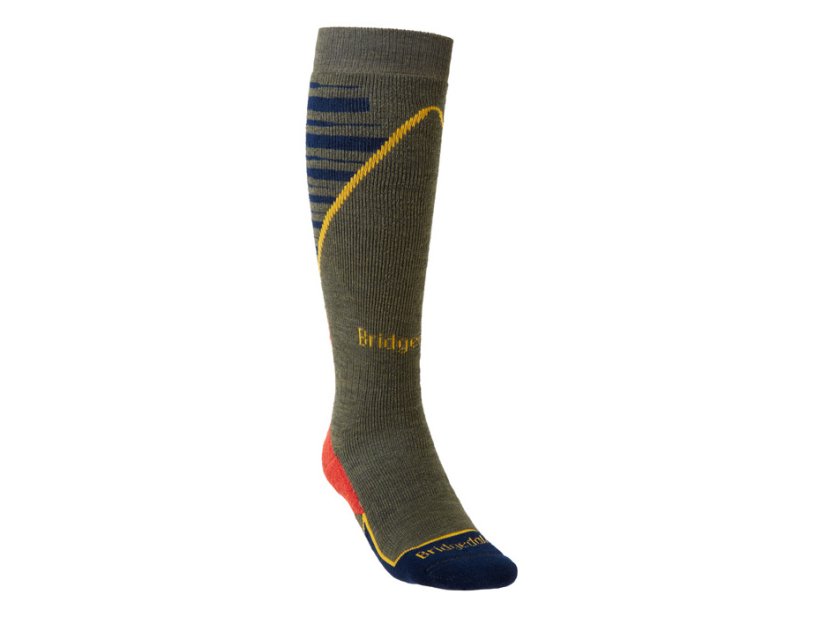 Ski Midweight+ - Velikost: L, Varianta: olive/navy/745