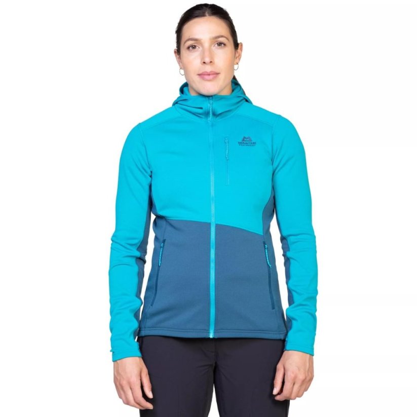 Durian Hooded Jacket Women's - zelená - Lichen/Majolica - Velikost: M, Color: Lichen/Majolica