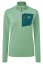 Lumiko Zip T-shirt Women's - modrá - Ombre Blue/Capsicum