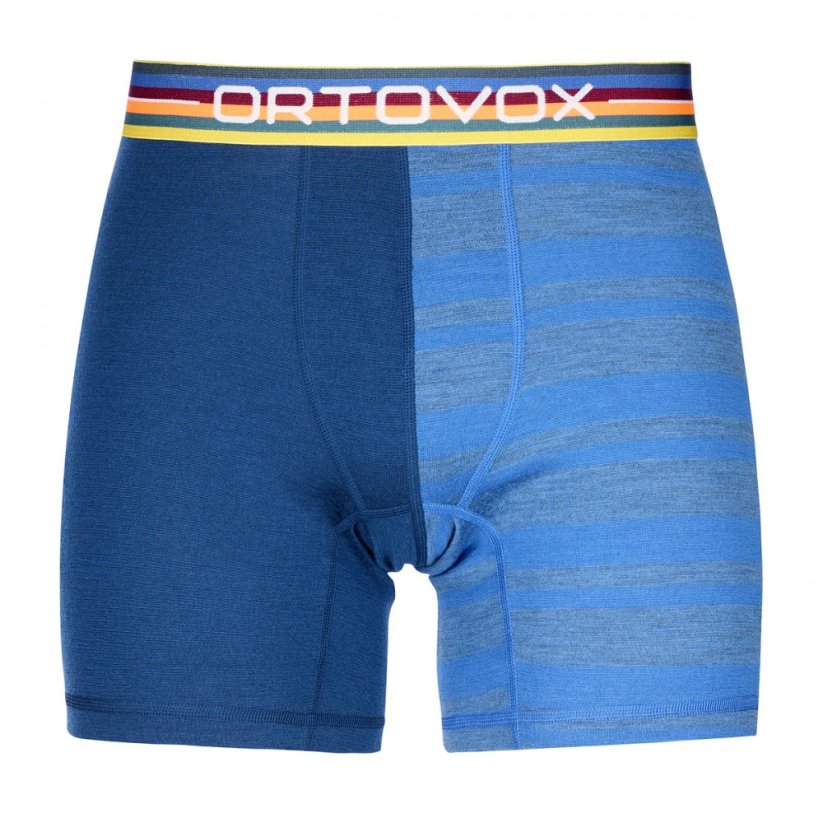 185 Rock'N'Wool Boxer Men's - modrá - Deep Ocean