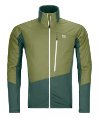 Westalpen Swisswool Hybrid Jacket Men's - zelená - Wild Herbs