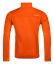 Fleece Jacket Men's - oranžová - Hot Orange - Color: Hot Orange, Size: L